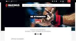 Desktop Screenshot of maximuscrosslifting.com